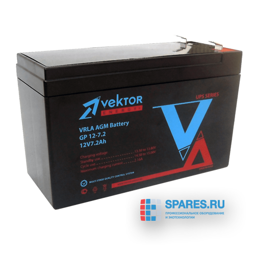 Аккумулятор Vektor Energy GP 12-7.2 (12В 7,2АЧ)
