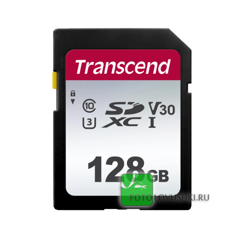 Карта памяти Transcend 128GB UHS-I U3 SD 300S