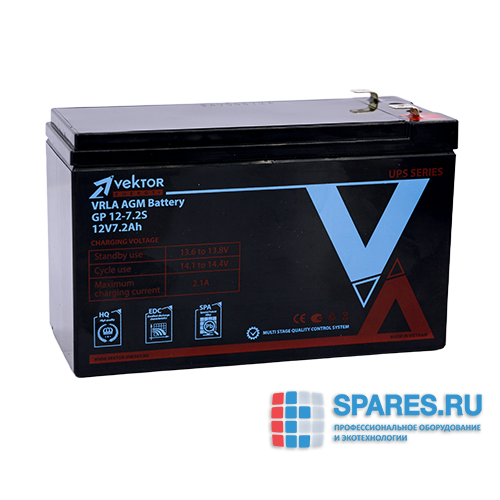 Аккумулятор Vektor Energy GP 12-7.2S (12В 7,8АЧ) 