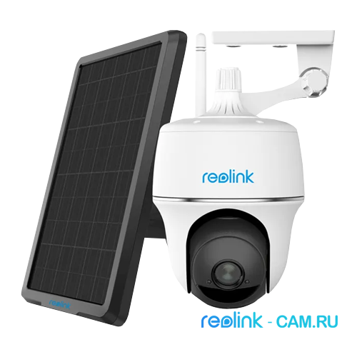 Автономная камера Reolink Go PT (с солнечной панелью)