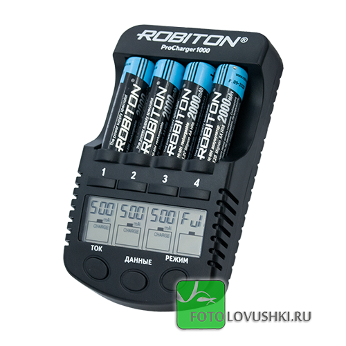 Зарядное устройство ROBITON ProCharger1000 с дисплеем