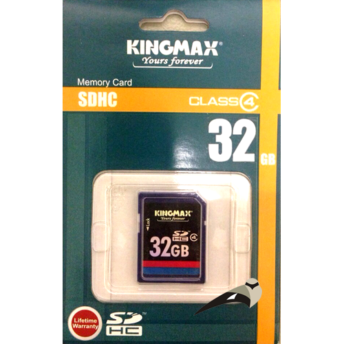 Карта памяти SDHC KINGMAX 32Gb, class 4
